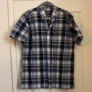 Ben Sherman Men's Blue Plaid Shirt
